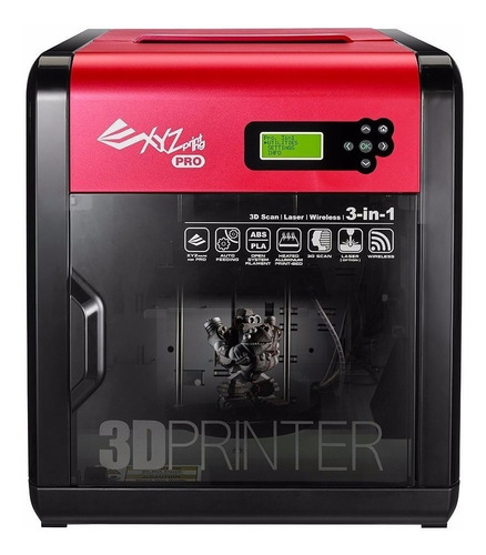 Impresora 3d, Escaner 3d Y Laser, Da Vinci Pro 3en1 A Pedido