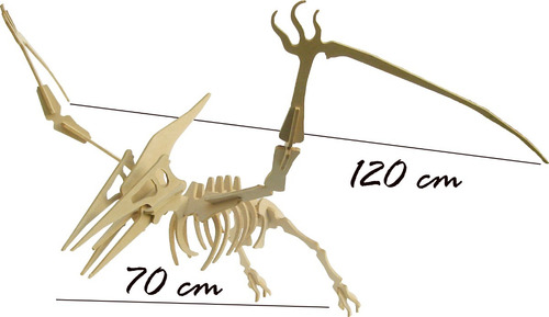 Imagen 3 de 5 de Dinosaurios Gigantes 3d Para Armar Y Coleccionar, Unicos