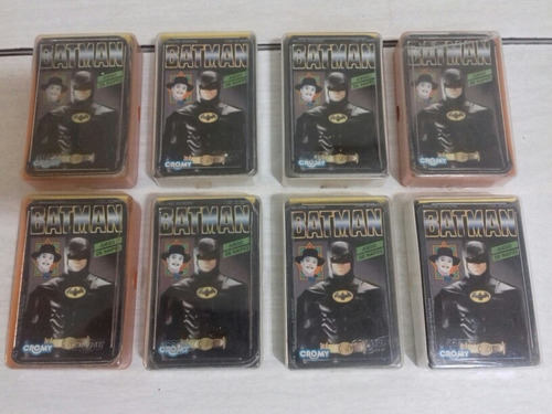 Juego De Cartas Batman 1989 Naipes De Cromy - Nuevas 