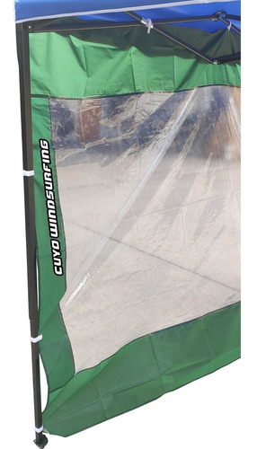 Imagen 5 de 6 de Pared Cobertor Para Gazebo De 3x3 Patio Cerramiento Kushiro