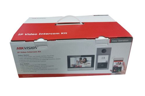 Kit Videoportero Ip Wifi 2mp Hd Ds-kis604-p
