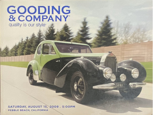 Catálogo Subasta Autos Colección Gooding & Company 2009  C3