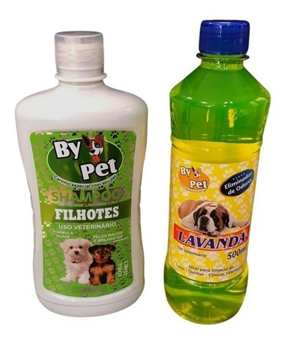 Shampoo + Eliminador De Odores 500ml Perfumado By Pet