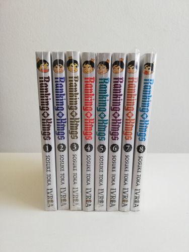 Ousama Ranking Pack 8 Tomos Manga Ivrea España