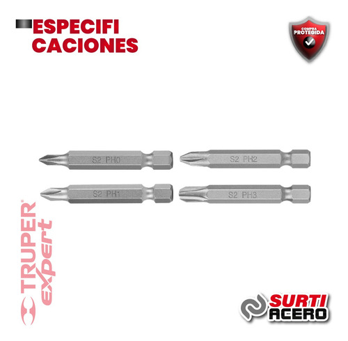 Estuche Con 7 Puntas De Cruz Combinadas