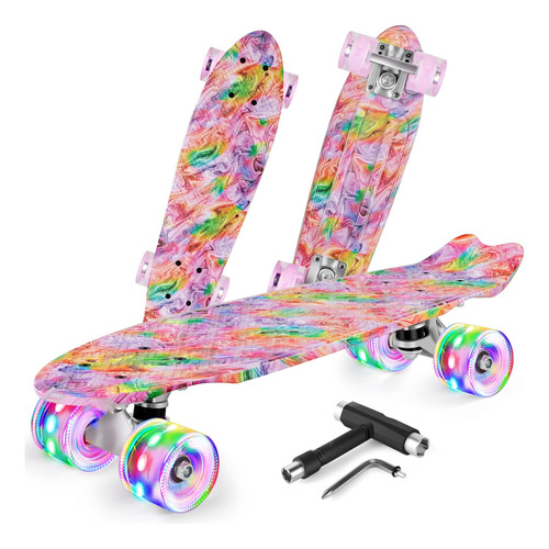 Beleev Skateboards Para Ninas, Cruiser Skateboard Para Ninos