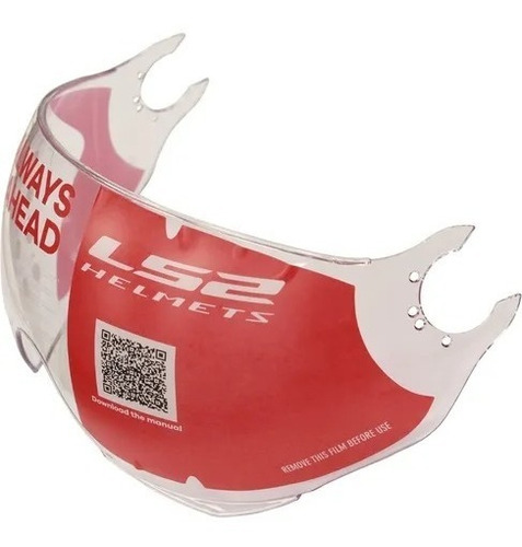 Mica Para Casco De Moto Ls2 Of562 Airflow Transparente