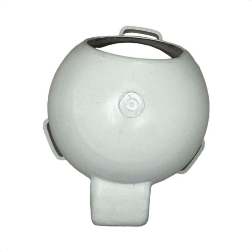 Protetor Antifurto De Camera Dome Acoplamento Profissional Cor Branco