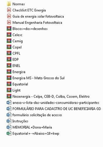 Modelos Projetos Elétricos Com Energia Solar Dwg E Planilhas