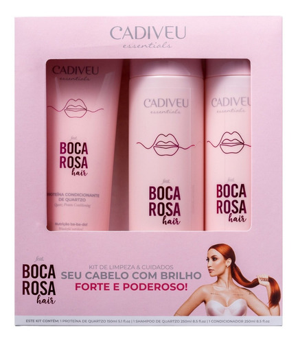 Kit Cadiveu Professional Boca Rosa Hair