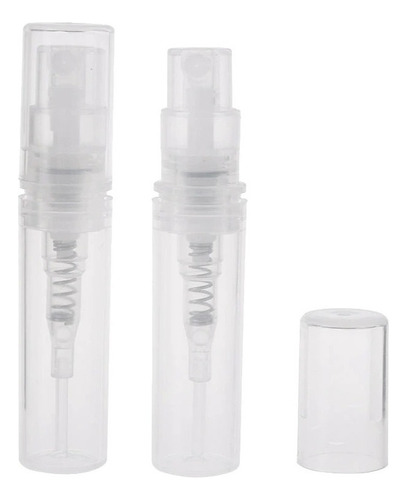 Bastão Spray 10 Tubo Plastico Transparente 5ml Mini Perfume