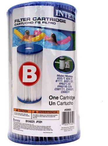  Filtro Para Piscinas Intex  Tipo B Nuevo 