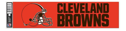 Adesivo Faixa Bumper Strip 30x7,5 Cleveland Browns