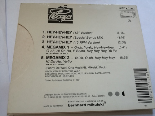 Plaza - Yo-yo + Hey-hey-hey 2cds (Usado)