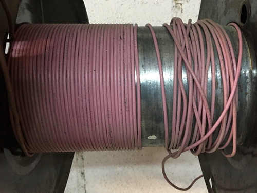 Cable Awg 22 Rosa Multifilar Estañado 300 V 90 Grados Morado