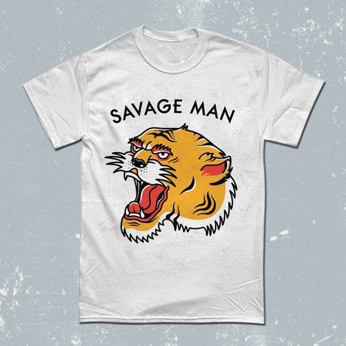 Playera Savage Man Urbanfit Tallas Xxl