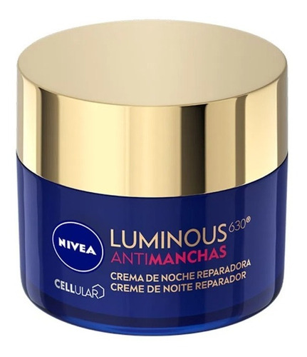 Luminous Anti-manchas Nivea Crema Reparadora De Noche 50ml