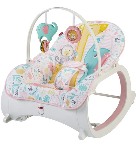 Imagen 4 de 4 de Silla Mecedora Bebe Fisher-price Vibradora Niños Colores