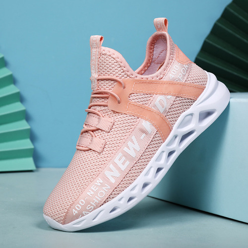 Zapatillas De Correr Para Niños Transpirables De Malla
