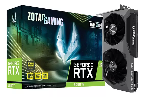 Tarjeta Grafica Zotac Gaming Geforce Rtx 3060 Ti 8gb Gddr6x