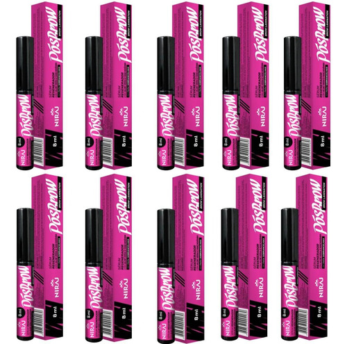 Serum Regenerador Sobrancelhas No Atacado Niraj 10 Unidades