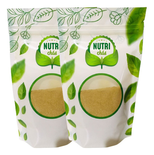 2x Ruibarbo Em Pó 100gr - Legítimo 100% Natural