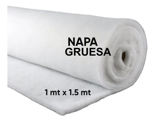 Napa Gruesa Para Relleno 100x150cm 3cm Ancho 200g 1metro