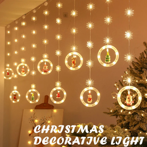 Nueva Cadena De Luces Led De Navidad, Luces De Decoración Cr