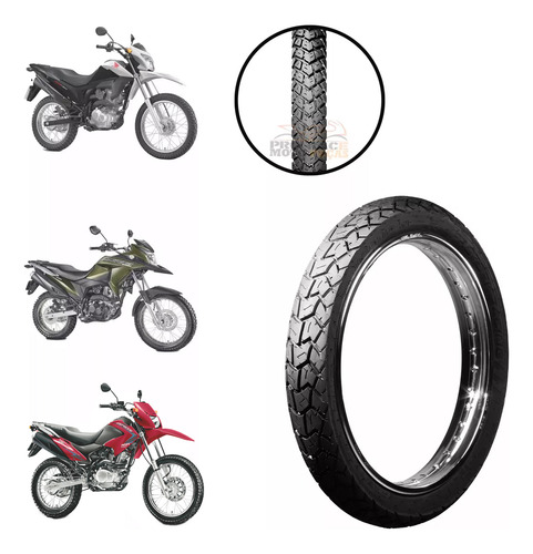 Pneu Moto 90 90 19 Dianteiro Nxr Bros 125 150 160 Xre 190