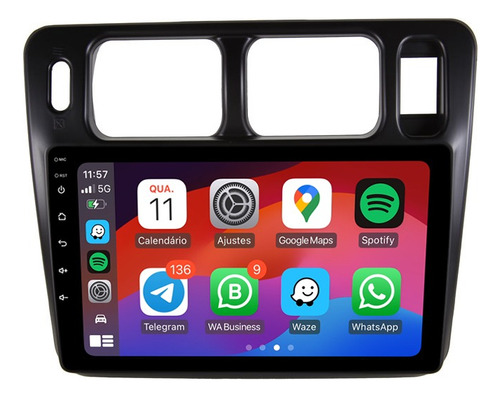 Multimidia Tr4 2002/2014 Android 13 Carplay 2gb 64gb 9p 2cam
