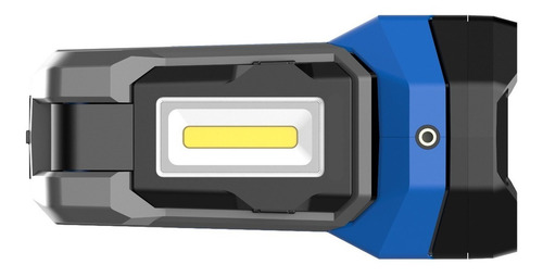 Lanterna Tatica Holofote 1000 Lumens Bateria De Alta Duração Cor da lanterna Preto e azul Cor da luz Branca