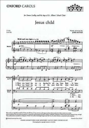 Jesus Niño Partitura