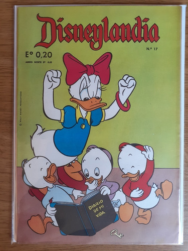 Cómic Disneylandia Año 1 Número 17 Editora Zig Zag 1963