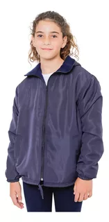 Campera Colegial Microfibra Y Polar