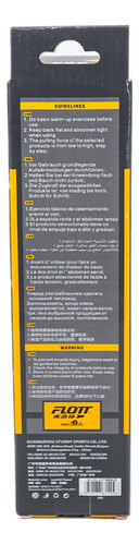 Banda De Resistencia Flott Strong 208x0.45x4.5 Cm Negro