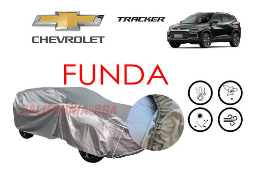 Funda Cubierta Lona Cubre Chevrolet Tracker 2024