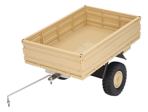 Carro Rc Amarillo Para Remolque P06, Transportador De Carga