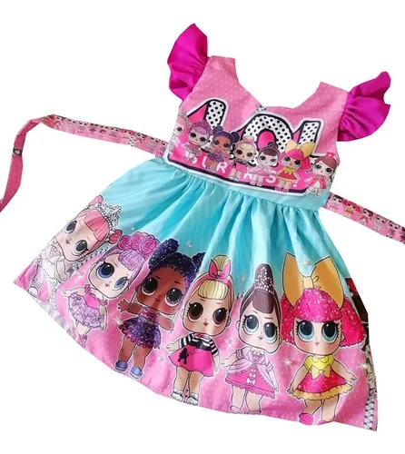Vestido Para Ni as De Lol Surprise H