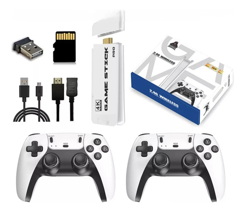 Adaptador Hdmi Game Stick 2025 Retro 2 Controles 20mil Jogos