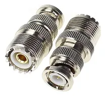 Comprar Bnc Macho A Uhf Hembra Pl259 Hembra A Bnc Macho So-239 Rf...