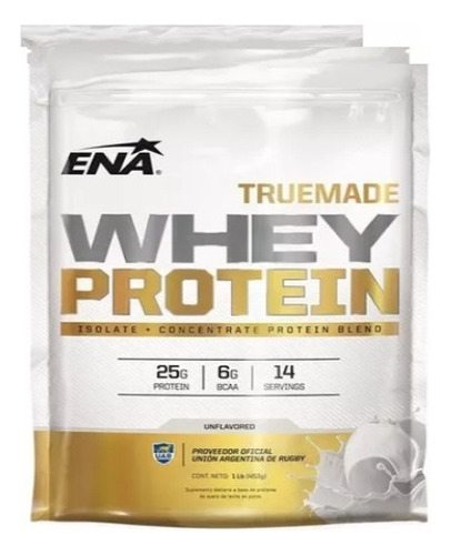 True Made Whey Protein Ena X453g Isolate Concent V/sabores 