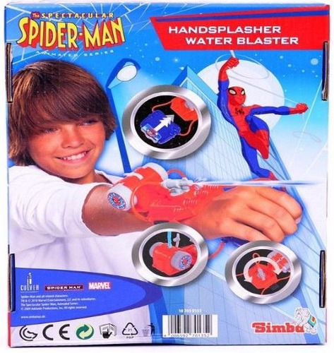 Hombre Araña Spiderman Lanzador De Agua