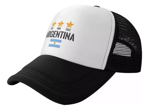 Gorra De Camionero Argentina De 3 Estrellas, Campeones De L.