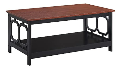 Convenience Concepts Omega Coffee Table, Tapa De Cerezo/marc