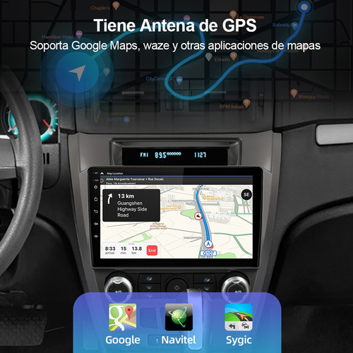 Estéreo 1+32g Para Ford Fusión 2009-2013 Cámara Gps Wifi