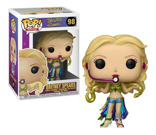 Figura de acción Funko Britney Spears Britney Spears Slave 4U 36651 de Funko Pop! Rocks