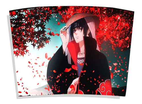Imagem 2 de 4 de Copo Térmico Anime Naruto Itachi Uchiha