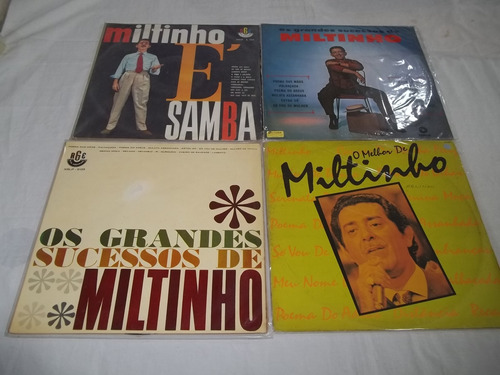 Lp Vinil - Miltinho - 4 Discos