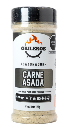 Sazonador Grileros Para Carne Asada