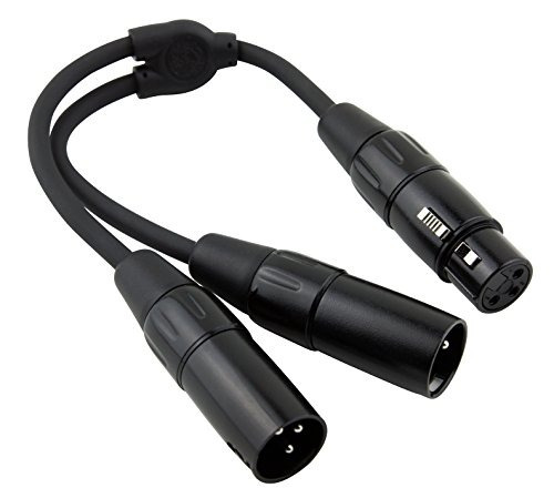 Pig Hog Py Xf2xm Xlr (female) To Dual Xlr (male) Y Cable